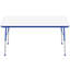 Table rectangulaire d'activités effaçables à sec avec pieds réglables-791962592-791962596-765072746