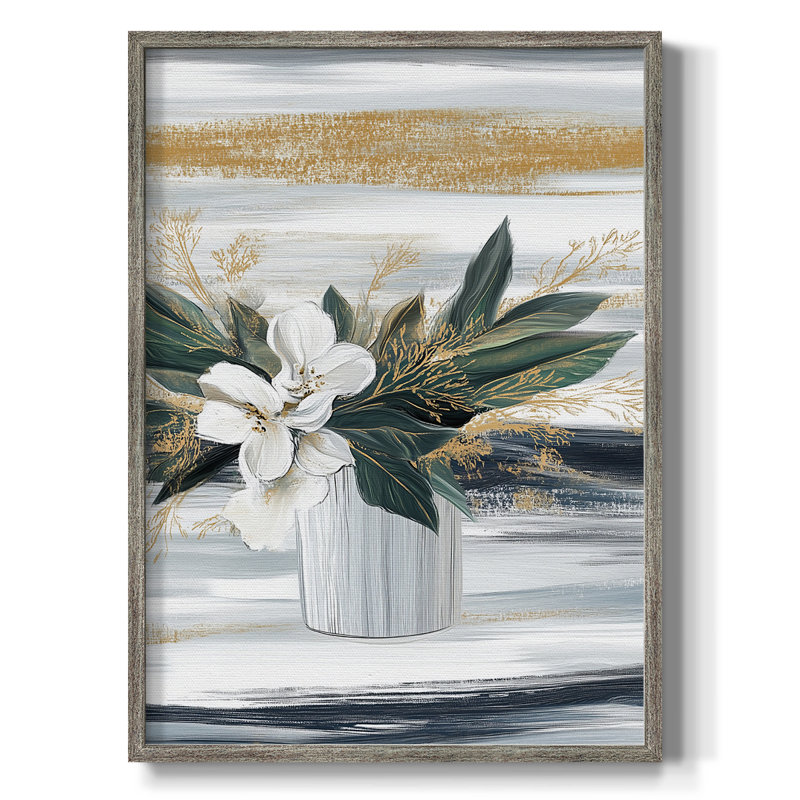 «Christmas Holiday Art» CDXXI, reproduction d'art encadrée - bois massif, H 21 po x l 17 po