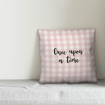 Plaid Throw Pillow