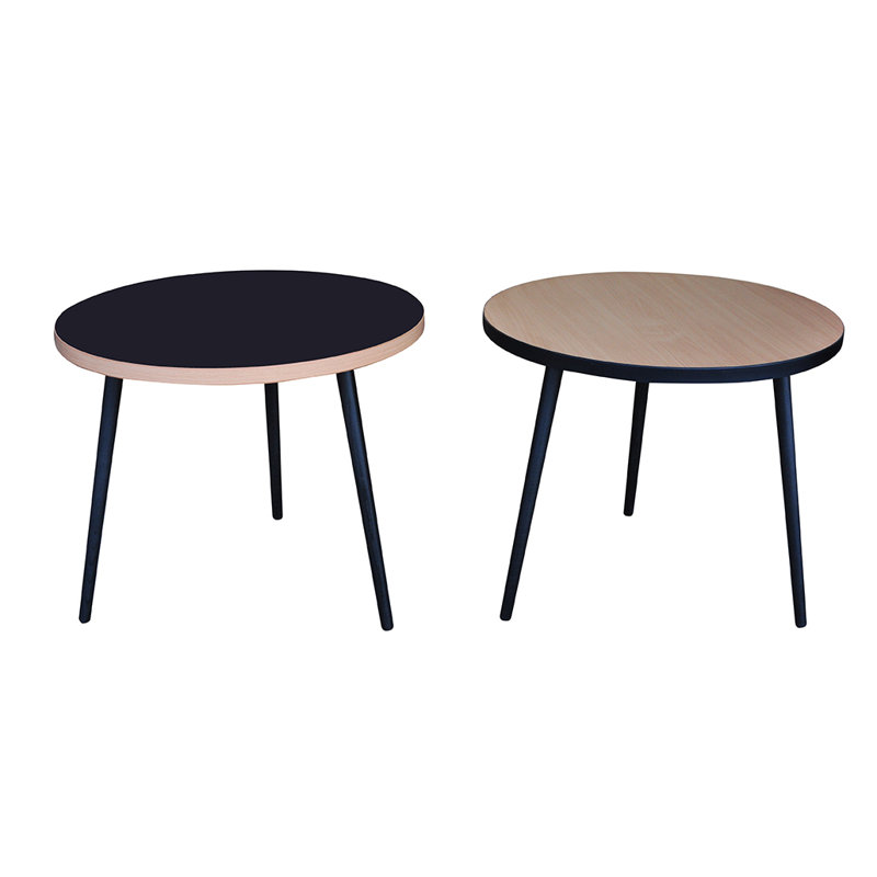 Cube Four Leg Coffee Table, Brown