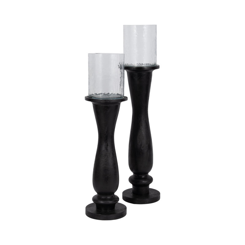 Hurricane Candle Holder, 27" H x 6" W x 6" D