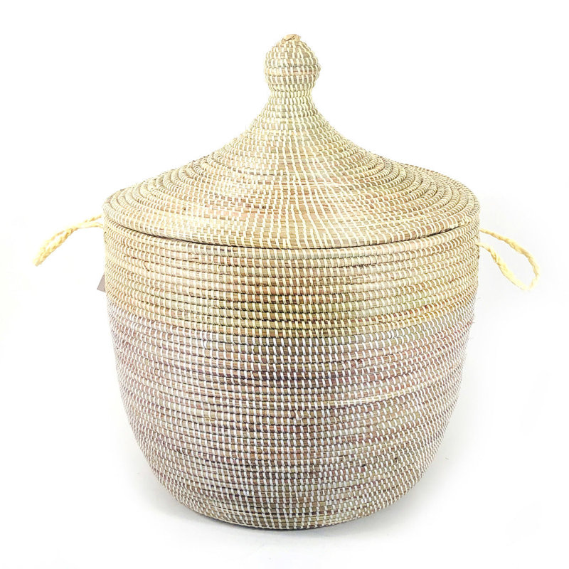 Panier à deux tons avec rangement bas