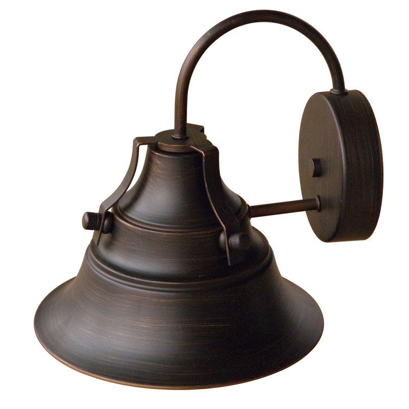 Luminaire de grange d'extérieur Betsy, Bronze huilé, H 9 po x l 9 po x P 10,5 po