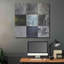 «Tiles Decor Blue Notes 1» par GraphINC - Impression sur toile non encadrée