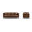 Bruges 89" Full Grain Genuine Italian Leather Sofa-155369911