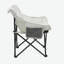 2 chaises de camping d'extérieur pliables / portatives, sac de transport, beige