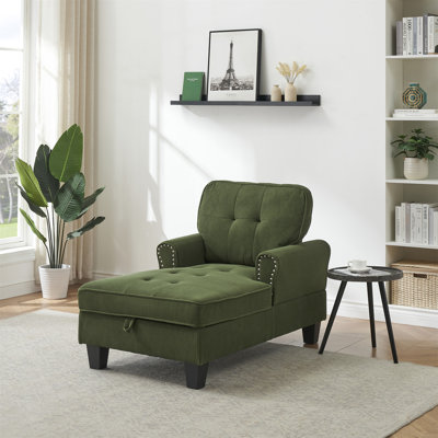 Chaise longue avec canapé-lit et méridienne