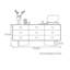 Buffet moderne et multifonctionnel