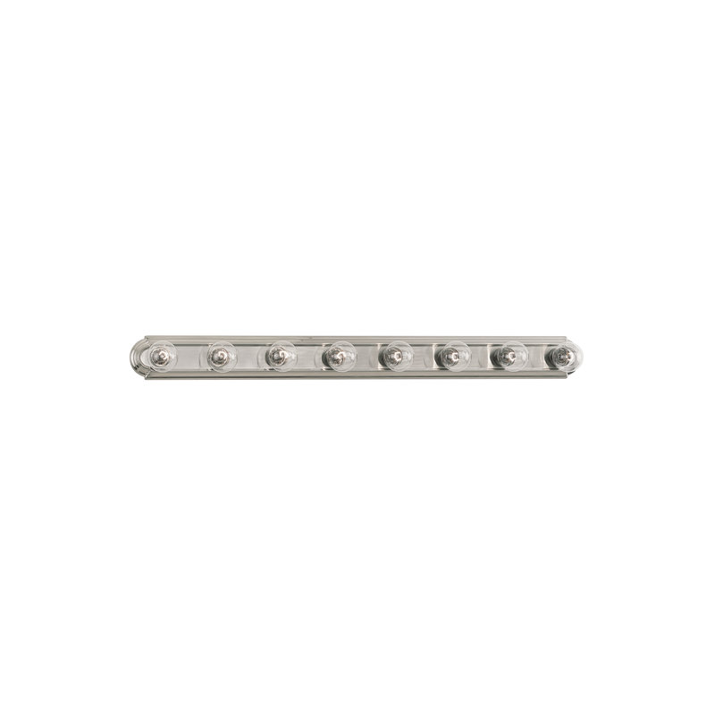 De-Lovely Eight Wall / Bath de Génération Éclairage , Nickel brossé
