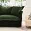 Fauteuil rembourré avec chenille, coussins gonflables, sièges profonds, housses amovibles, housse de protection pour le salon, tissu en chenille, assise confortable et spacieuse, structure en bois-1522741838
