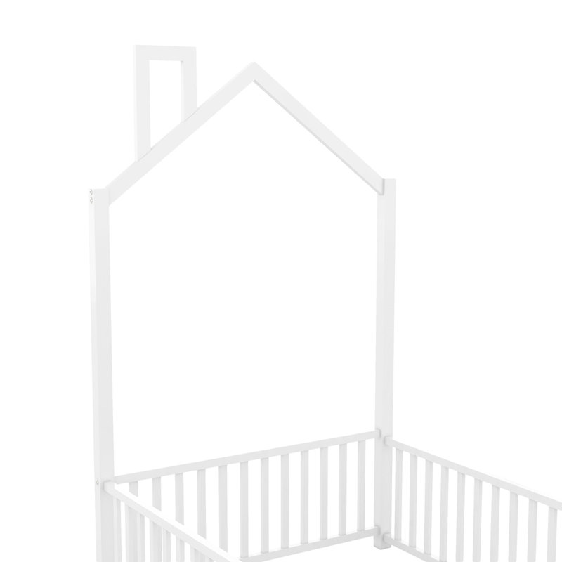 Lit plateforme simple en métal