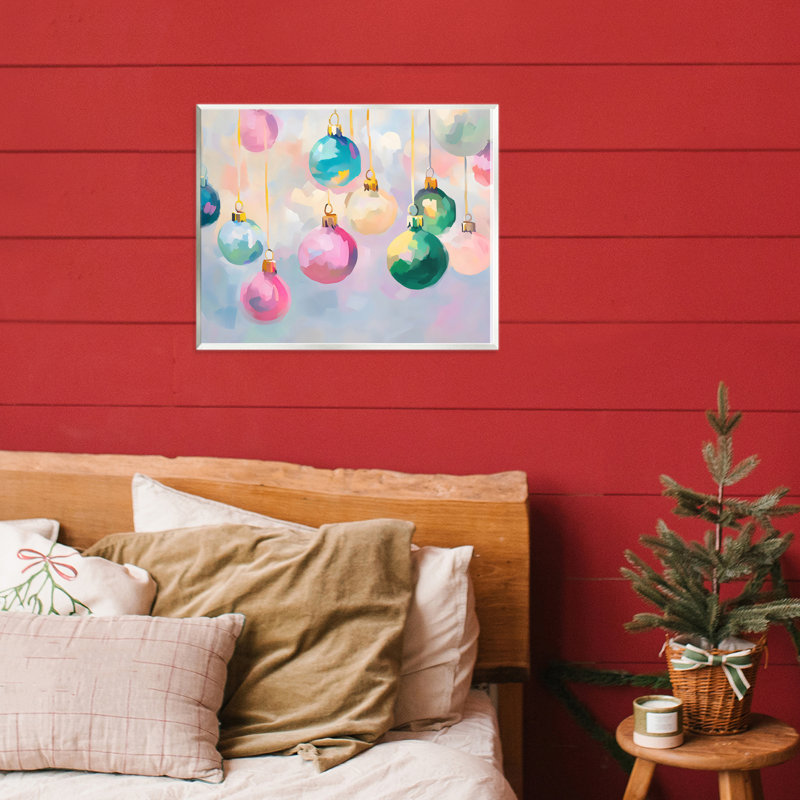 Plaque murale brillante ornements pastel, design par Arlington Prints