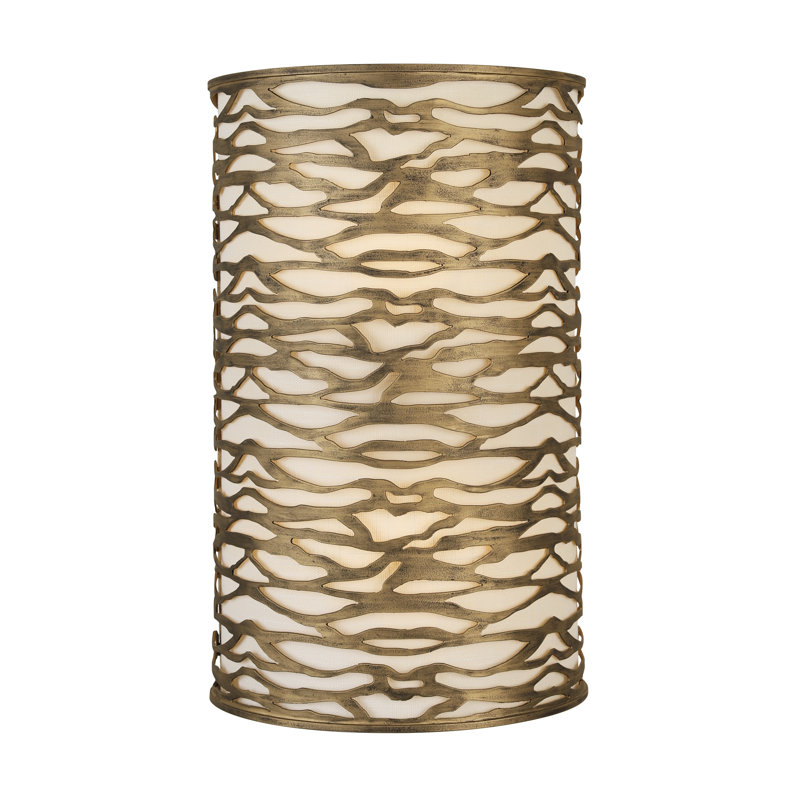 Kato 2-Light Wall Sconce - Havana Gold, Gold