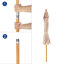 Wendell 300cm Market Parasol-693068377