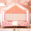 Lit de sol avec baldaquin Montessori-327647397-327647398