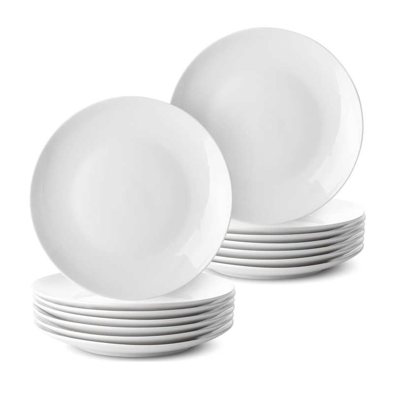 Bujanov Piece Porcelain Dinnerware Set - Service for 6
