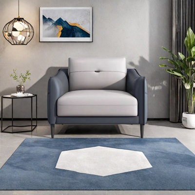 Fauteuil d'appoint moderne et décontracté