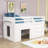 Ditlef Kids Twin Loft Bed with Drawers-1393723527