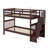 Twin Over Twin Bunk Bed With Storage And Guard Rail-1605977189
