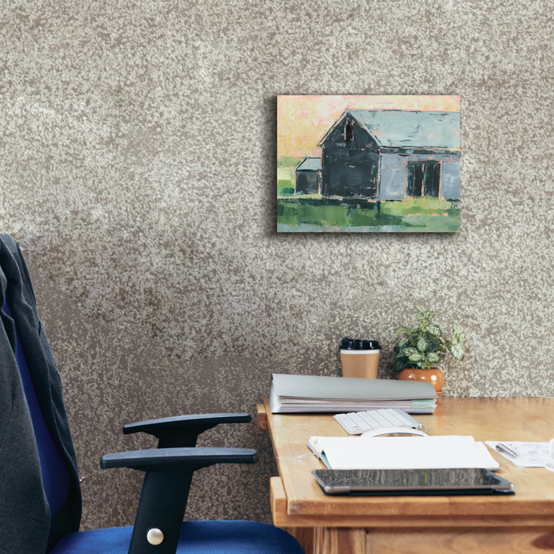 «Southern Glow 2» par Ethan Harper, art mural sur toile, H 12 po x l 16 po