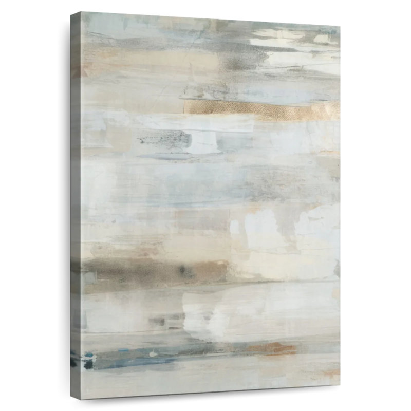 Avery Neutral Horizontal Abstract I, 48" H x 32" W