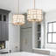 Lustre tambour 4 lumières Abbeville-792706617