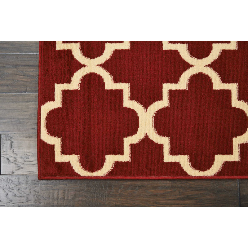 Xaviea Geometric Indoor Rug, Rectangle 7'10" x 9'10"