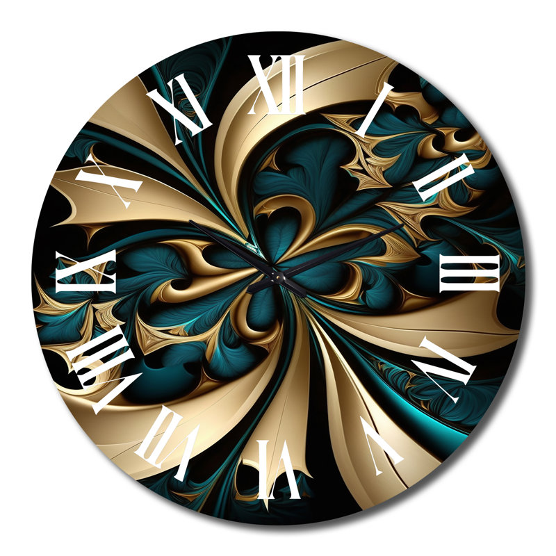 Kalanchoe - Fractals Wall Clock, Large