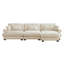 Canapé modulaire surdimensionné en velours super confortable avec repose-pieds mobile-685891744-685891755