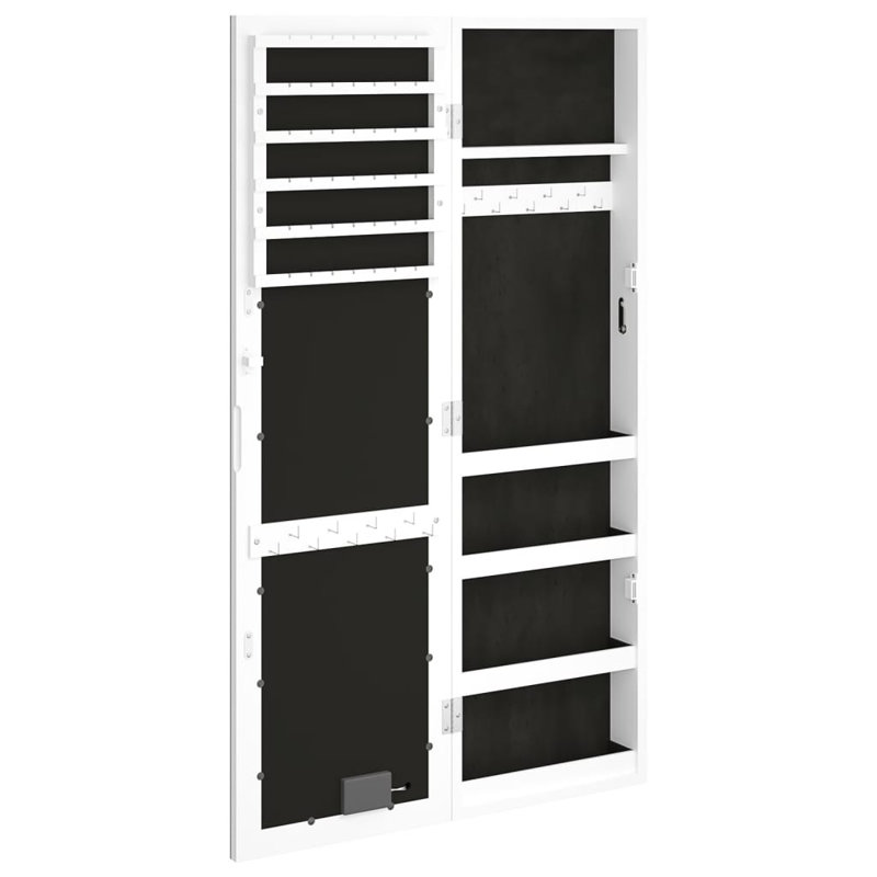 Clandown Jewelry Armoire, White