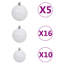Artificial Christmas Tree with LEDs&Ball Set-1897036676