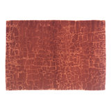 Vincente Wolf Abstract Area Rug in Pink/Red