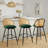 Augustinus Swivel Upholstered Counter & Bar Stool-831697749-831697745-831697711