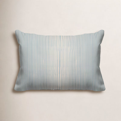 Ash Indoor/Outdoor Lumbar Throw Pillow