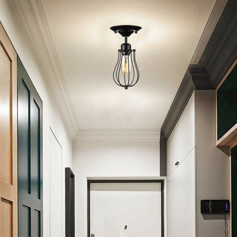 Tribune Semi Flush Mount