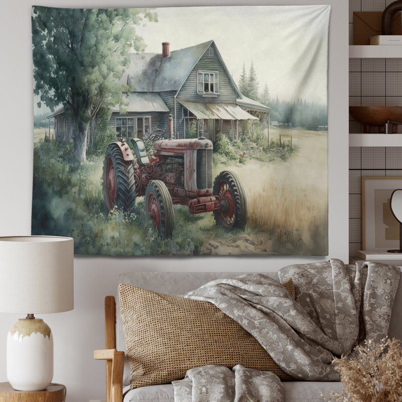 Polyester Tapestry, 32" H x 39" W