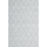 Gemma Geometric Tufted Wool Gray Area Rug