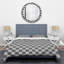 Ensemble de housse de couette monochrome Mid-Century-40702582