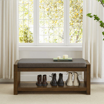 Étagère à chaussures polyvalente en lin pour salon et chambre à coucher moderne