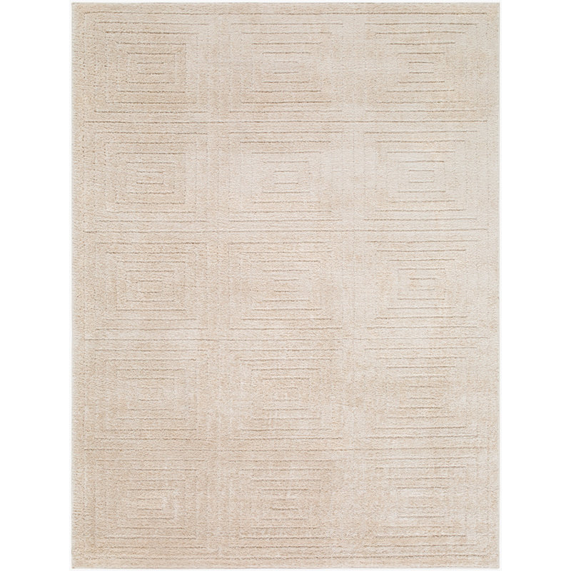 Rachel Zoe X Livabliss The Studio Edit Machine Woven Rug, Rectangle 7'1 x 10', Beige