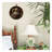 Retro Frog Round Wall Art Canvas