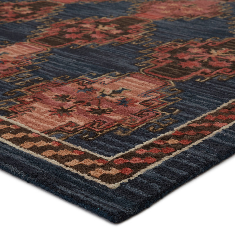 Rockford Wool Ikat Indoor Rug, Rectangle 8' x 10'