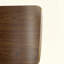 Tabouret de bar d'intérieur en bois, finition noyer, ensemble de 2
