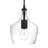 Laba 6.89" W 3-Light Glass Teardrop Pendant