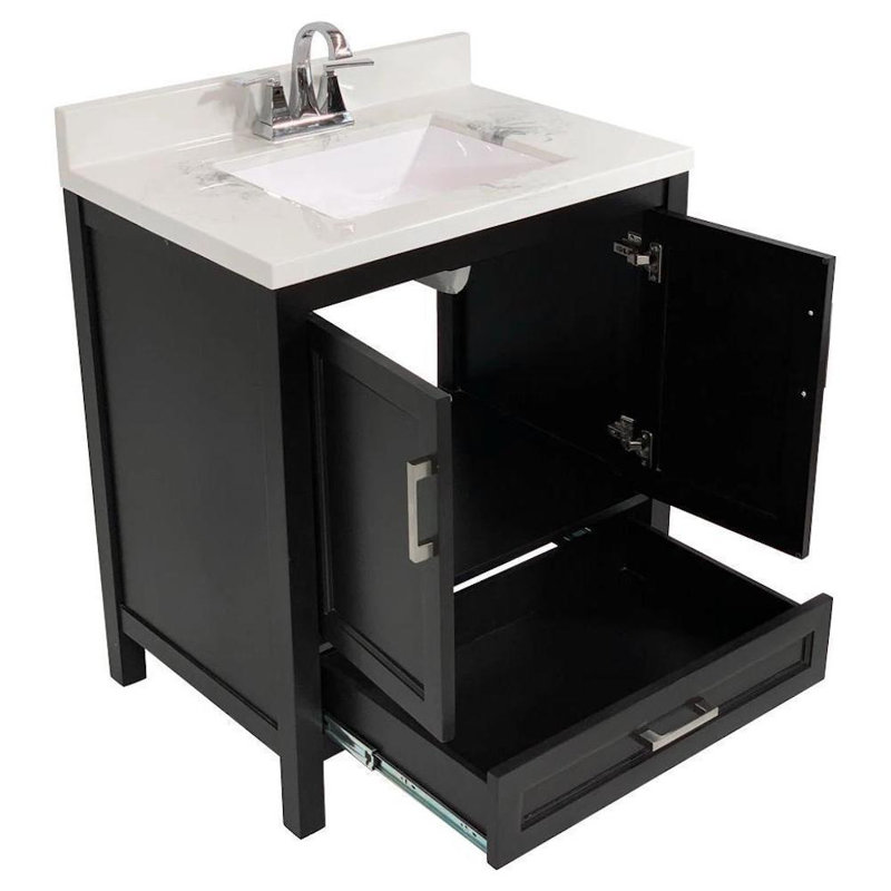 Aldino 31 " Single Bathroom Vanity Base, Espesso