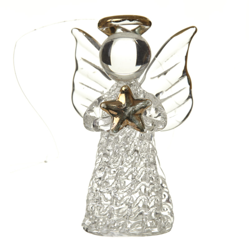 Mcdaniel 6cm Glass Astrology & Stars Hanging Figurine Ornament