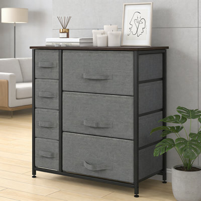 63.5 cm W Chest of 7 Drawers