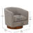 Arnardo Fabric Wood Base Swivel Chair-1153398286