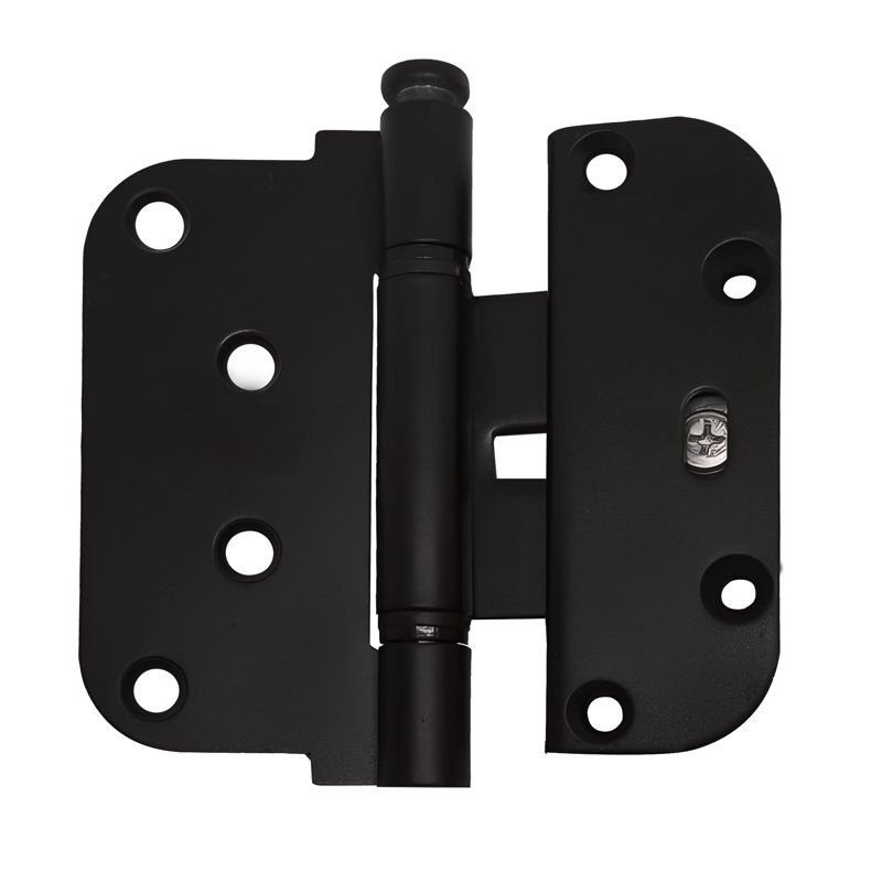 Brixwell 850-8762531 Ultimate 2d Charnière de guidage réglable en acier à goupille amovible - Finition noir mat