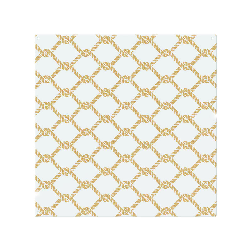 Chainlink Rope Splash Back, 50cm L x 60cm W
